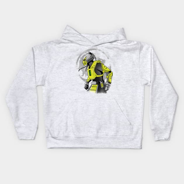 cyrax Kids Hoodie by dubcarnage